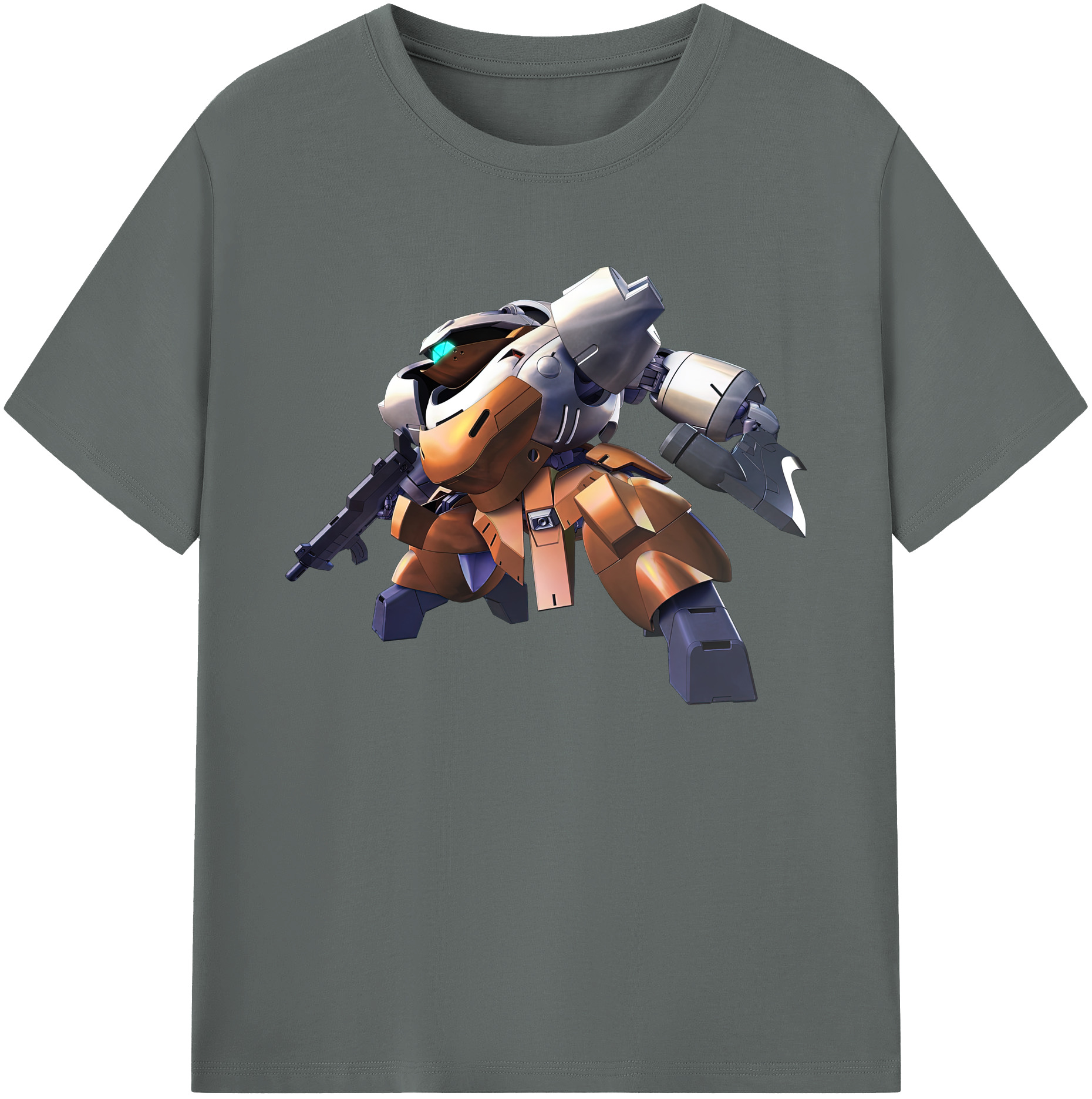 （画像用） 機動戦士ガンダム Mobile Suit Gundam 綿100％ メンズ半袖Tシャツ｜肌触りやわらか＆通気性